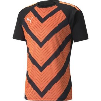 Puma TEAMLIGA GRAPHIC JERSEY Pánské fotbalové triko, černá, velikost XL