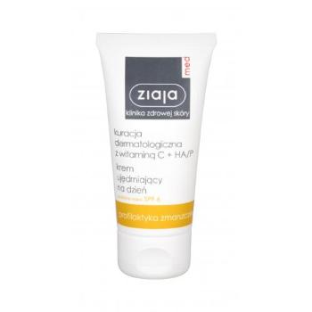 Ziaja Med Dermatological Treatment Firming Day Cream SPF6 50 ml denní pleťový krém na všechny typy pleti; na rozjasnění pleti