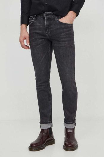 Džíny Pepe Jeans SLIM JEANS pánské, šedá barva, PM207388XX1