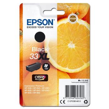 EPSON T3351 (C13T33514012) - originální cartridge, černá, 12,2ml