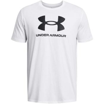 Under Armour SPORTSTYLE Pánské tričko, bílá, velikost