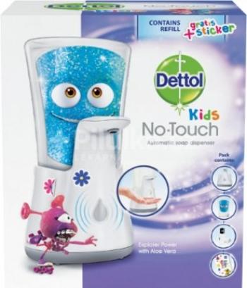 Dettol Kids Bezdotykový dávkovač mýdla 250 ml Dobrodruh