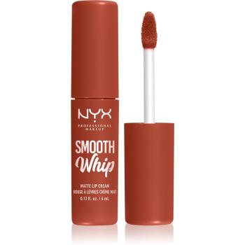 NYX Professional Makeup Smooth Whip Matte Lip Cream sametová rtěnka s vyhlazujícím efektem odstín 06 Faux Fur 4 ml