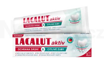 Lacalut Aktiv Gum Protect & Sensitive Teeth zubní pasta 75 ml