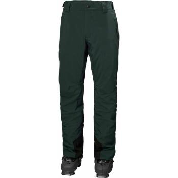 Helly Hansen LEGENDARY INSULATED PANT Pánské lyžařské kalhoty, tmavě zelená, velikost M