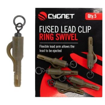 Cygnet závěska fused lead clip ring swivel