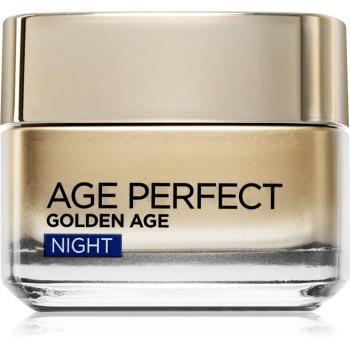 L’Oréal Paris Age Perfect Golden Age noční protivráskový krém pro zralou pleť 60+ 50 ml