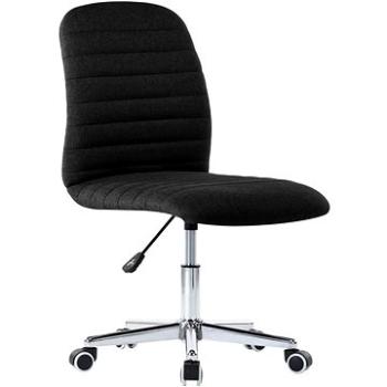 Jídelní židle 4 ks černé textil (3056536)