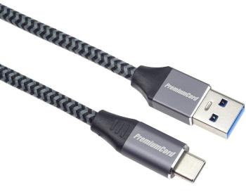 PREMIUMCORD Kabel USB-C na USB 3.0 A (USB 3.1 generation 1, 3A, 5Gbit/s) 0, 5m oplet