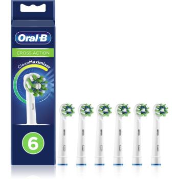 Oral B Cross Action CleanMaximiser náhradní hlavice pro zubní kartáček 6 ks