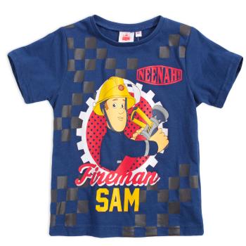 Chlapecké tričko FIREMAN SAM modré Velikost: 98