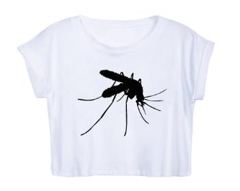 Dámské tričko Organic Crop Top Komár