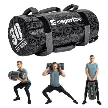 Posilovací vak s úchopy inSPORTline Fitbag Camu 30 kg