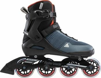 Rollerblade Sirio 80 Orion Blue/Spicy Orange 45 Kolečkové brusle