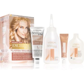 L’Oréal Paris Excellence Universal Nudes permanentní barva na vlasy odstín 8U