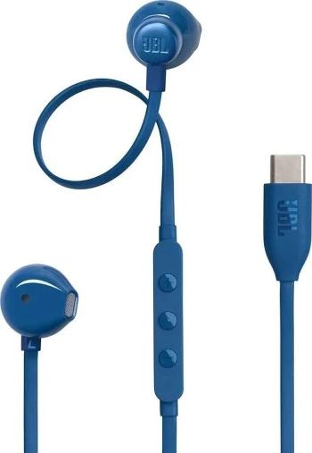 JBL TUNE 305 USB-C Blue Sluchátka do uší