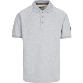 DLX Pánské polo tričko Sanderson, grey, marl, S