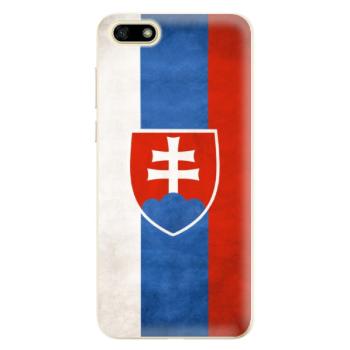 Odolné silikonové pouzdro iSaprio - Slovakia Flag - Huawei Y5 2018