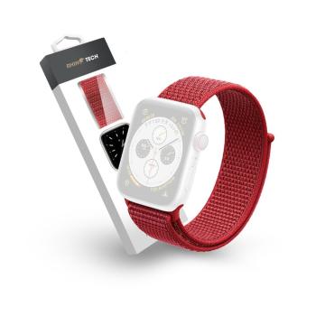 RhinoTech řemínek Magic Tape pro Apple Watch 38/40/41mm červená (RTACC414)