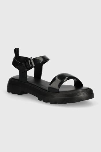 Sandály Melissa TOWN SANDAL AD dámské, černá barva, na platformě, M.35803.AV531