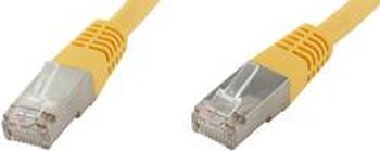 Síťový kabel RJ45 econ connect F6TP2GE, CAT 6, S/FTP, 2.00 m, žlutá