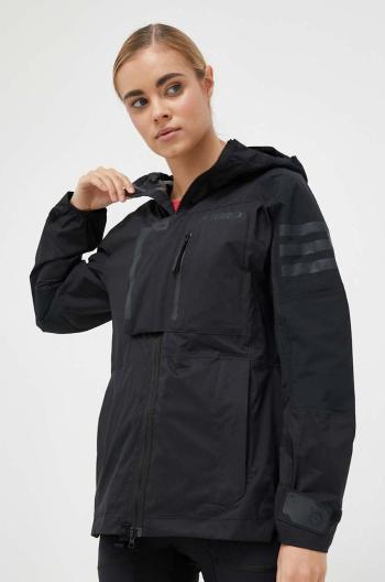 Outdoorová bunda adidas TERREX Xploric černá barva