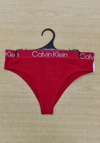 Dámské kalhotky Calvin Klein QF6718 L Červená