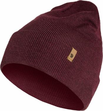 Fjällräven Classic Knit Hat Dark Garnet Lyžařská čepice