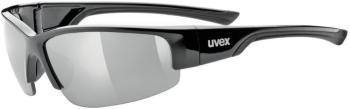 UVEX Sportstyle 215 Black/Litemirror Silver Cyklistické brýle