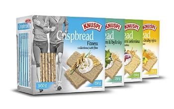 Knuspi Crispbread - Prom-IN 150 g 3 druhy syra