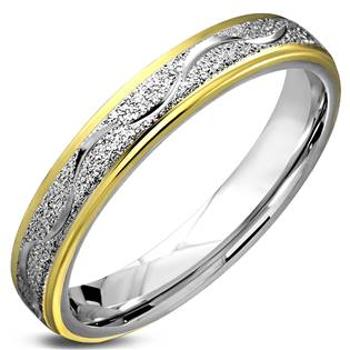 Šperky4U OPR0019 Dámský snubní prsten, šíře 4,5 mm - velikost 62 - OPR0019-62