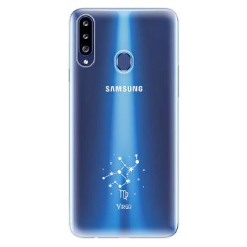 Odolné silikonové pouzdro iSaprio - čiré - Panna - Samsung Galaxy A20s