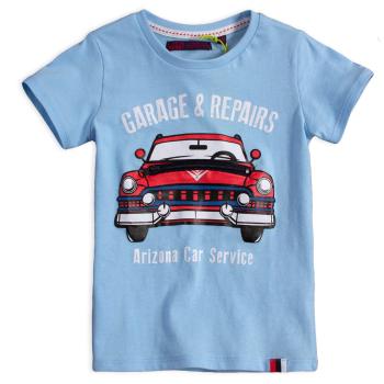Chlapecké tričko z BIO bavlny LEMON BERET GARAGE světle modré Velikost: 104-110