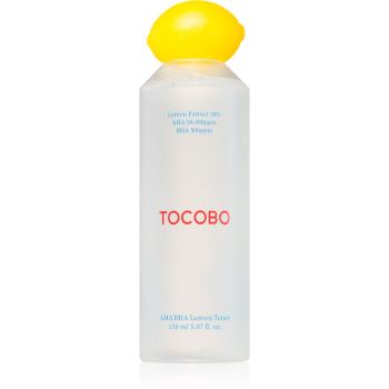 TOCOBO AHA BHA Lemon Toner rozjasňující tonikum pro sjednocení barevného tónu pleti 150 ml