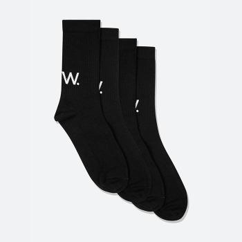 Ponožky Wood Wood Gale ponožky 2-pack 12119004-9517 Černá