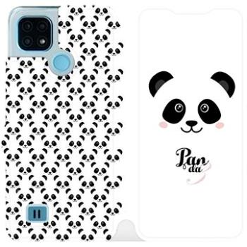 Flip pouzdro na mobil Realme C21 - M030P Panda Amálka (5903516747221)