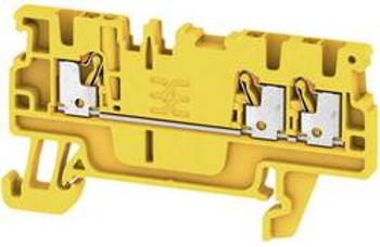 Průchodková svorka Weidmüller A3C 1.5 YL, 2534520000, žlutá, 50 ks