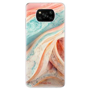 Odolné silikonové pouzdro iSaprio - Orange and Blue - Xiaomi Poco X3 Pro / X3 NFC