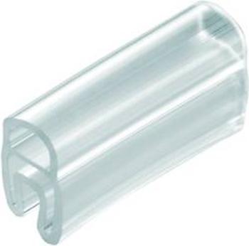 Conductor markers, 12 x 5 mm, PVC, Colour: Transparent, Conductor O.D.: 2 - 4 mm Weidmüller Počet markerů: 1000 TM 202/12 V0Množství: 1000 ks