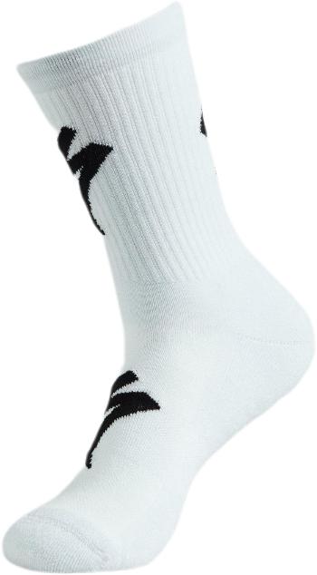 Specialized Techno Mtb Tall Logo Sock - dove grey 46+
