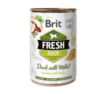 BRIT FRESH   konz. 400g - KACHNA /proso