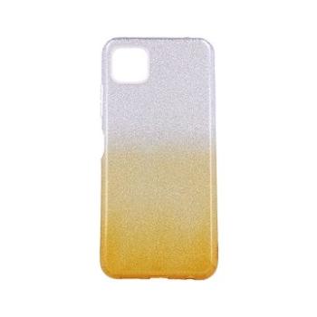 TopQ Samsung A22 5G glitter stříbrno-oranžový 60431 (Sun-60431)