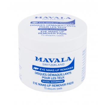 MAVALA Eye Make-Up Remover Pads 75 ks odličovač očí pro ženy