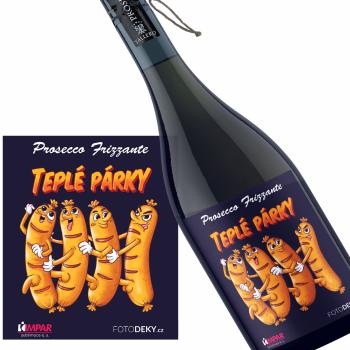 Víno Teplé párky (Druh Vína: Prosecco)