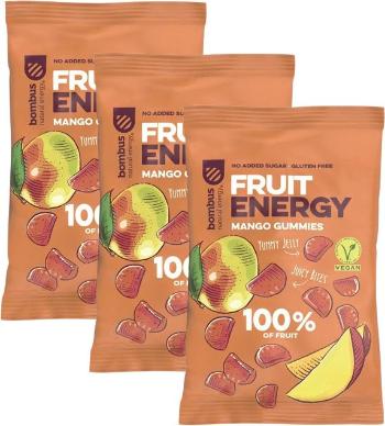 Bombus Fruit energy Mango Gummies 3 x 35 g