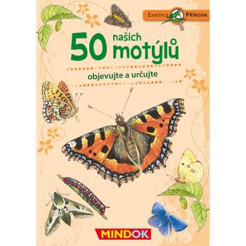 Mindok Expedice příroda 50 našich motýlů