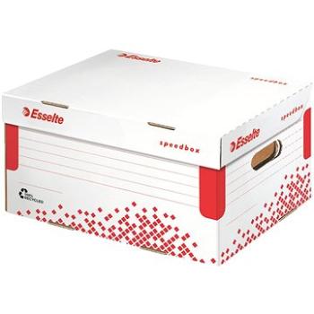 ESSELTE Speedbox 35.5 x 19.3 x 25.2 cm, bílo-červená (623911)
