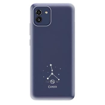 Odolné silikonové pouzdro iSaprio - čiré - Rak - Samsung Galaxy A03