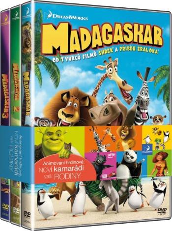 Madagaskar - kolekce (1-3) (3 DVD)