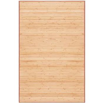 Bambusový koberec 100x160 cm hnědý (247207)